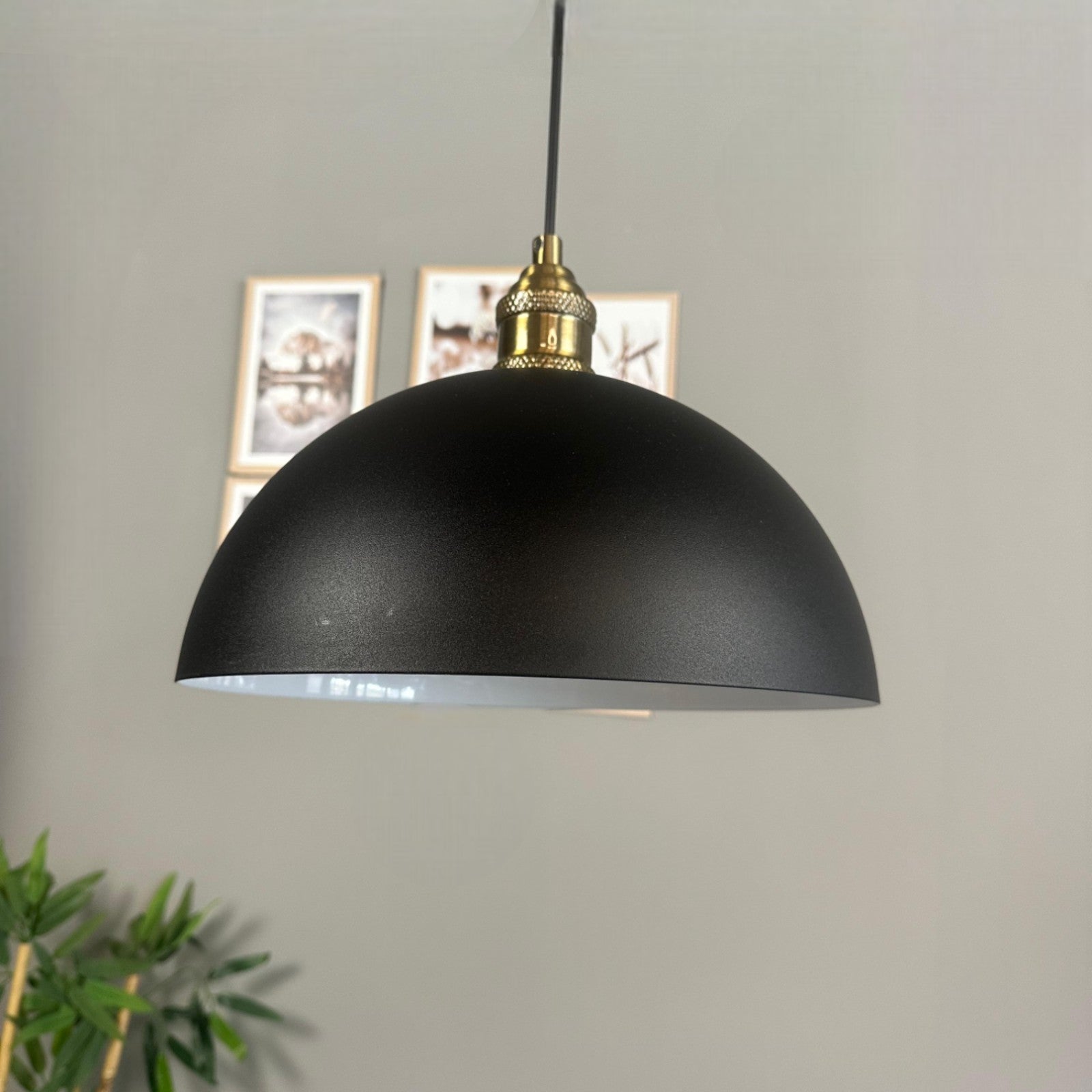 Pendelleuchte Yimpi Tulpe Metall Ø30cm, Modern Hängelampe